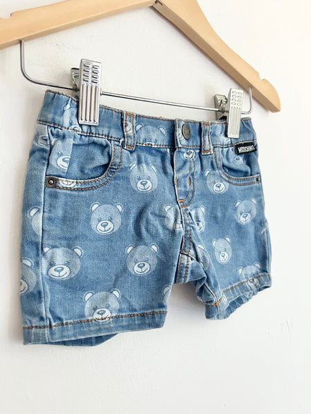 Moschino Denim Shorts • 3-12 months months