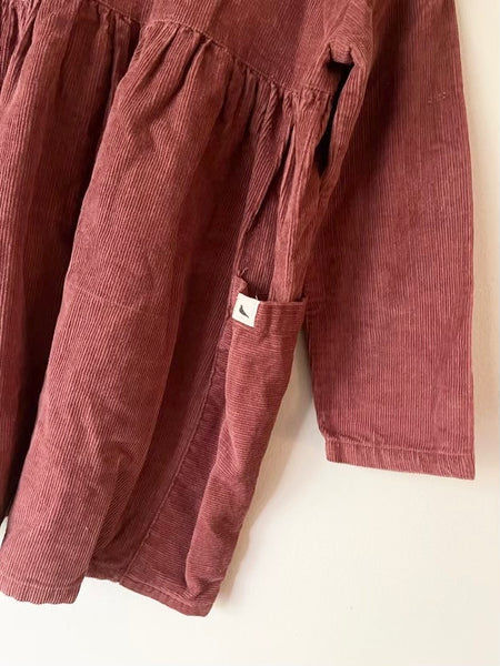 Turtledove London Corduroy Long Sleeve Dress • 3-4 years