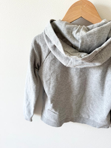 The Simple Folk Grey Terry Hoodie • 4-5 years