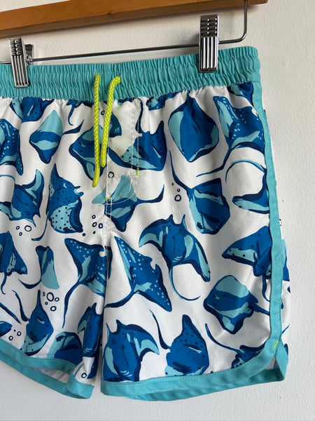 Hatley Blue Stingray Swim Shorts • 6 years