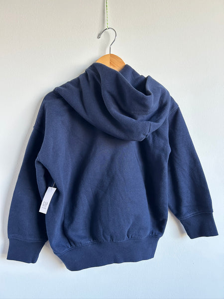NEW Gap Navy "Los Angeles" Hoodie • 4-5 years (x-small)