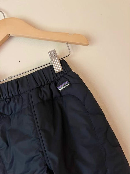 Patagonia Quilted Water Resistant Blue Pants • 3-6 months
