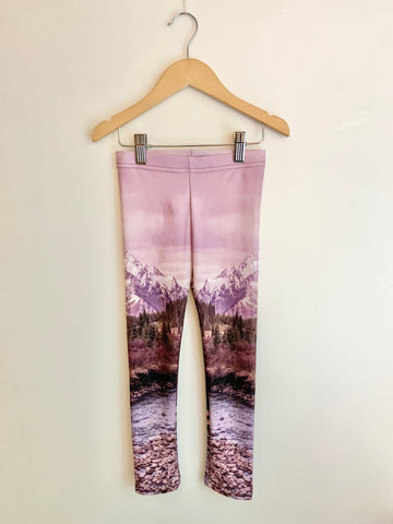 Back to Nature Landscape Leggings • 6-7 years