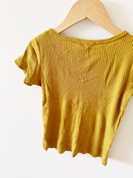 Jamie Kay Mustard Ribbed Top • 3 years