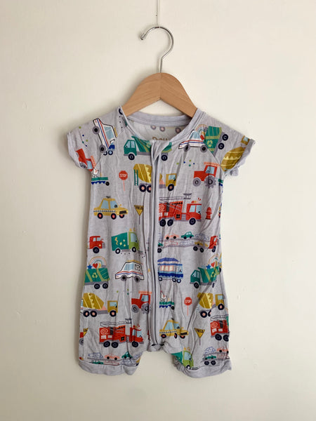 Little Sleepies Shorty Romper • 12-18 months