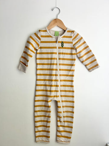 PK Beans Striped Romper • 18-24 months