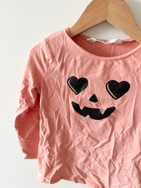 H&M Jack O Lantern Long Sleeve • 3-4 years