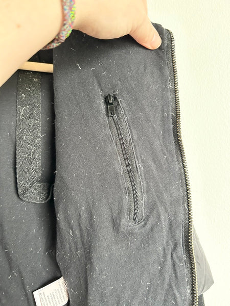 Nununu Black Down Zip Up Puffy Jacket • 3-4 years