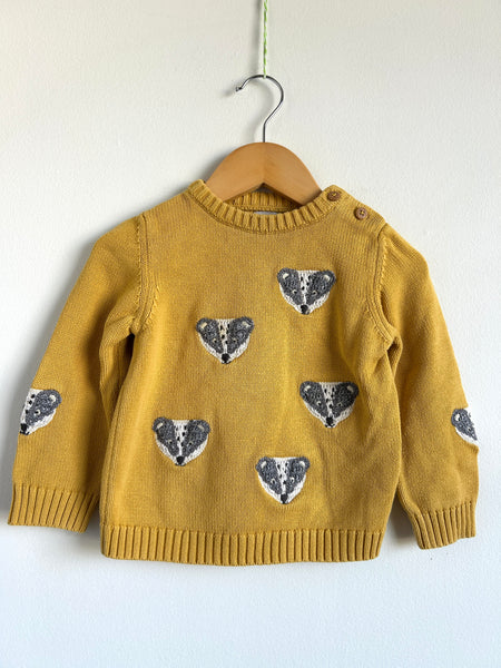 John Lewis Badger Knit • 18-24 months