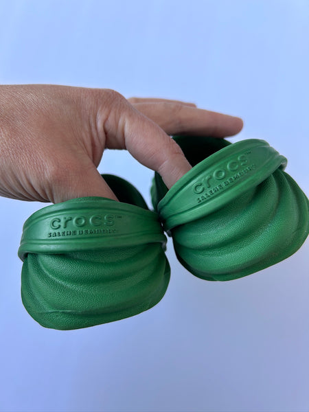 Crocs x Salehe Bembury Green Shoes • 7c