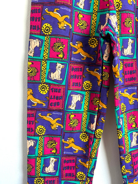 Vintage Disney The Lion King Thick Leggings • 9-11 years