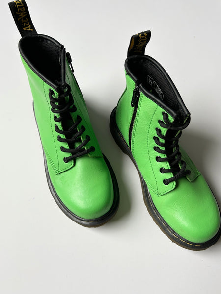 Doc Marten's Neon Green Delaney "Slime" Boots • 2y