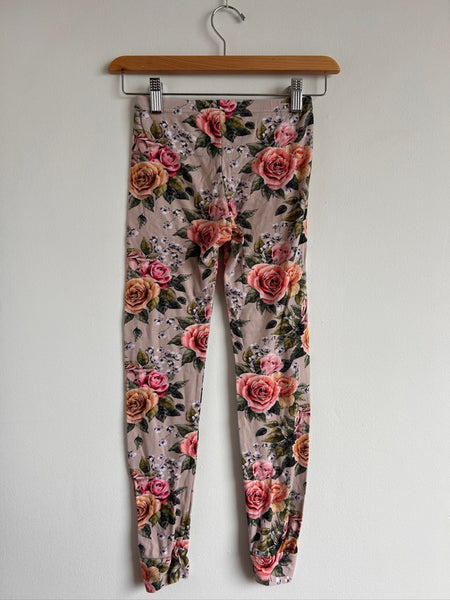 Little and Lively Antique Floral Leggings • 9-10 years