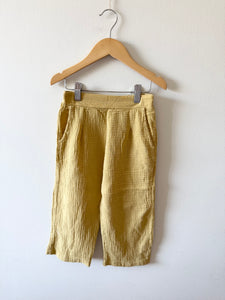 Roux Yellow Muslin Pants • 5-6 years