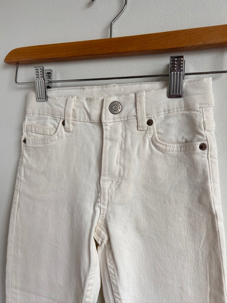 Zara White Jeans • 5-6 years