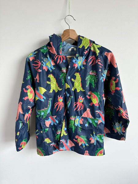 Hatley Blue Monsters Rainjacket • 8 years