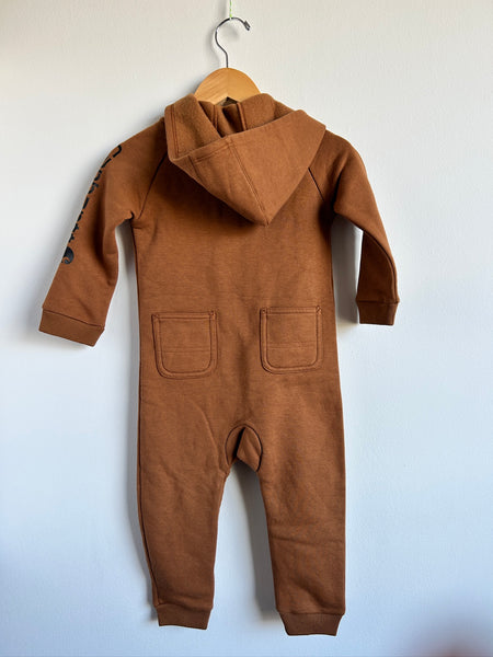 NEW Carhartt Long Sleeve Hooded Romper • 18-24 months