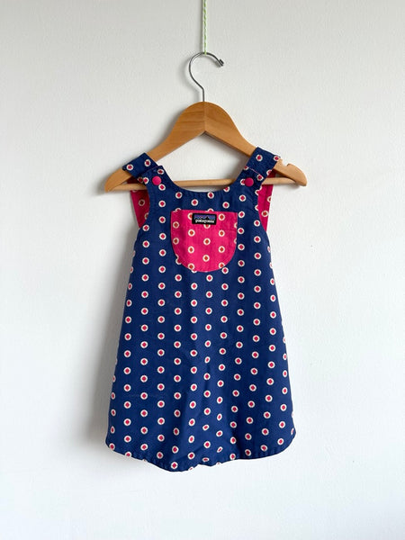 Patagonia Reversible Floral Apron Dress • 1-2 years