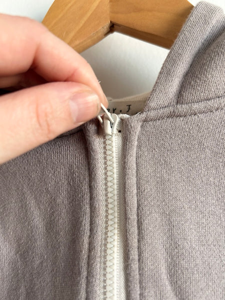 Flower J Cotton Bunny Hoodie • 1-3 years