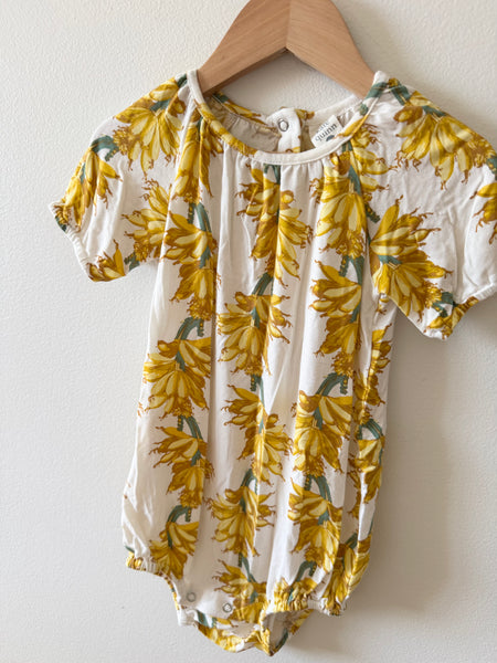 Kate Quinn White and Yellow Bubble Romper • 2-3 years
