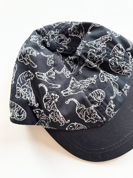 Jan and Jul black and white tiger hat • 6 months - 2 years (Medium)