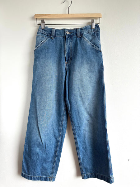 Zara Wide Leg Denim Pants • 9-10 years