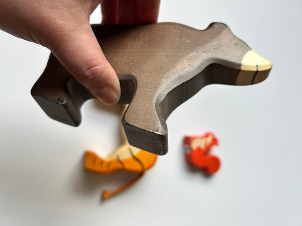 Holtztiger Animals x3