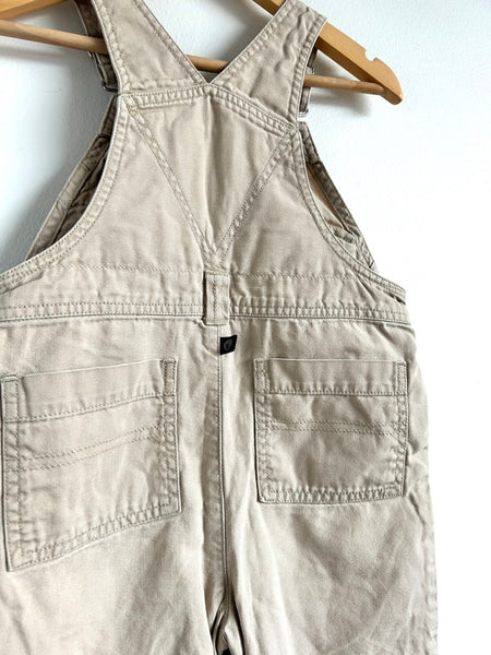 Vintage Gymboree "G" Khaki Overalls • 2-4 years