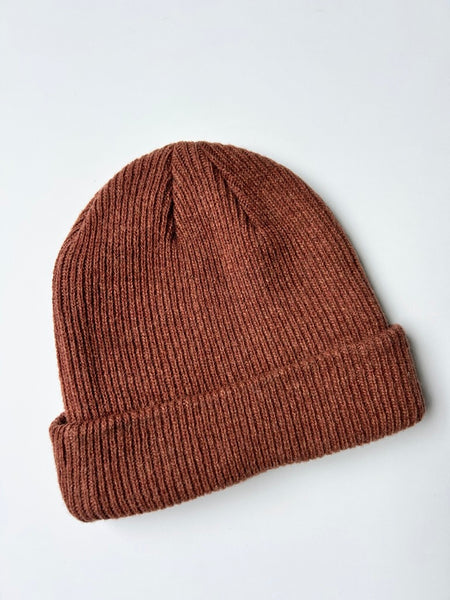 Pulp Co Knit Brown Toque • 4-12+ years