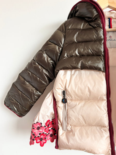 Moncler 2-Tone Puffer with Lace Sides • 5-7 years (120cm)