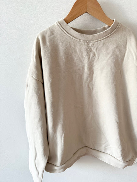 The Simple Folk Cream Sweatshirt • 8-9 years