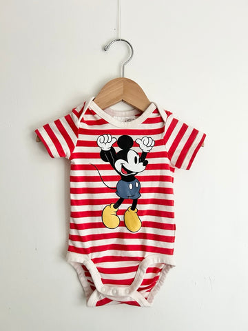 H&M x Disney Mickey Onesie • 2-4 months