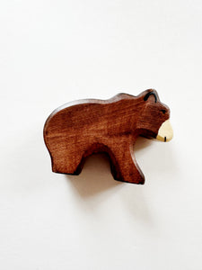 Holtztiger Wooden Bear Toy