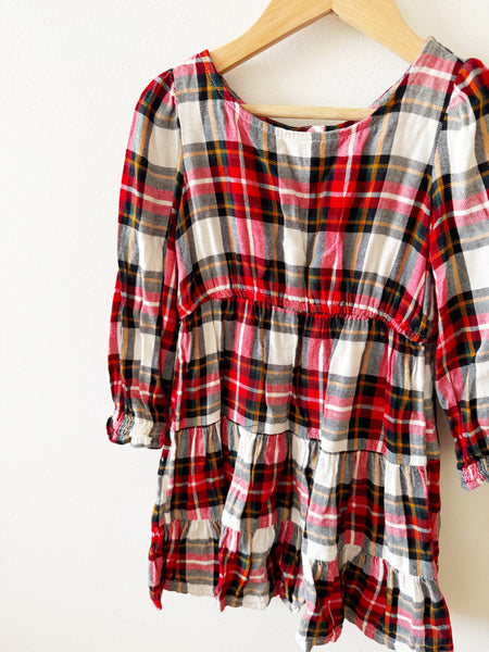 Old Navy Plaid Ruffle Dress • 3 years