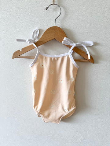 Les Petits Natures Daisy Tie Swimsuit • 6-12 months