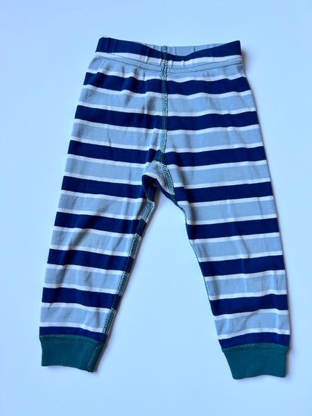 Hanna Andersson Striped Cotton 2pc Jammies • 2 years (85cm)