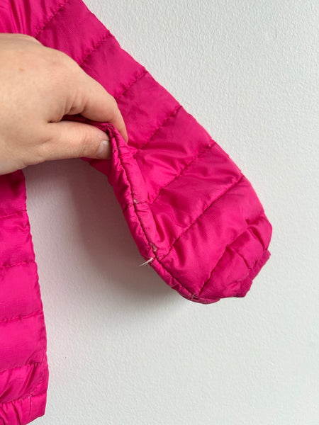 PLAY Patagonia Pink Down Zip Sweater • 4 years