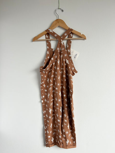 NEW Jax and Lennon Brown Cactus Romper • 4-5 years