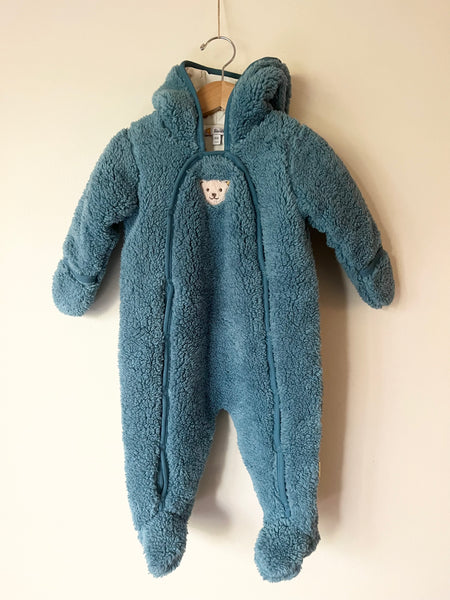 Steiff Fuzzy Bear Bunting • 3-6 months