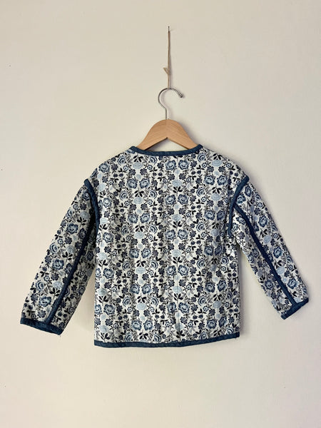 NEW Old Navy Quilted Style Floral Jacket • 3-4 years