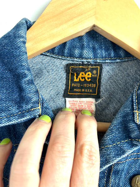 Vintage Lee Denim Jacket • 2-4 years