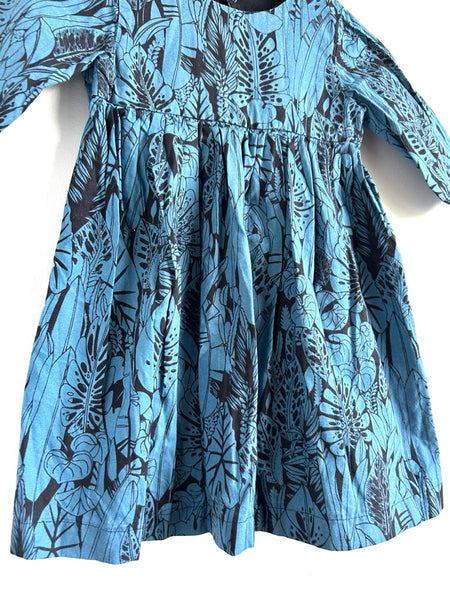 Stellabee Blue Jungle Dress • 2-3 years