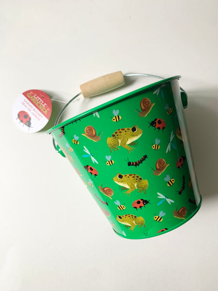 NEW Crocodile Creek Green Bucket • Toy