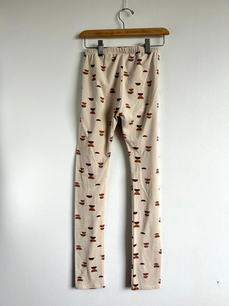 NEW Jax and Lennon Brown and Cream Leggings • 10-11 years (Youth Large)