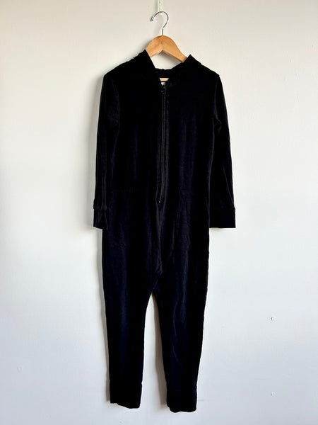 Smash and Tess Black Hooded Zip Romper • 10-11 years