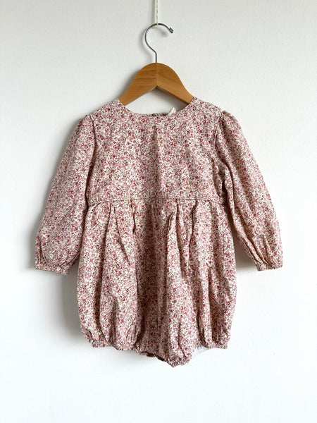 Little Cotton Clothes Long Sleeve Floral Bubble Romper • 2-3 years