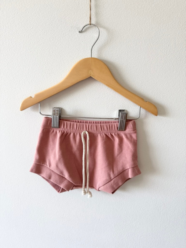 Mebie Baby Pink Shorts • 18-24 months