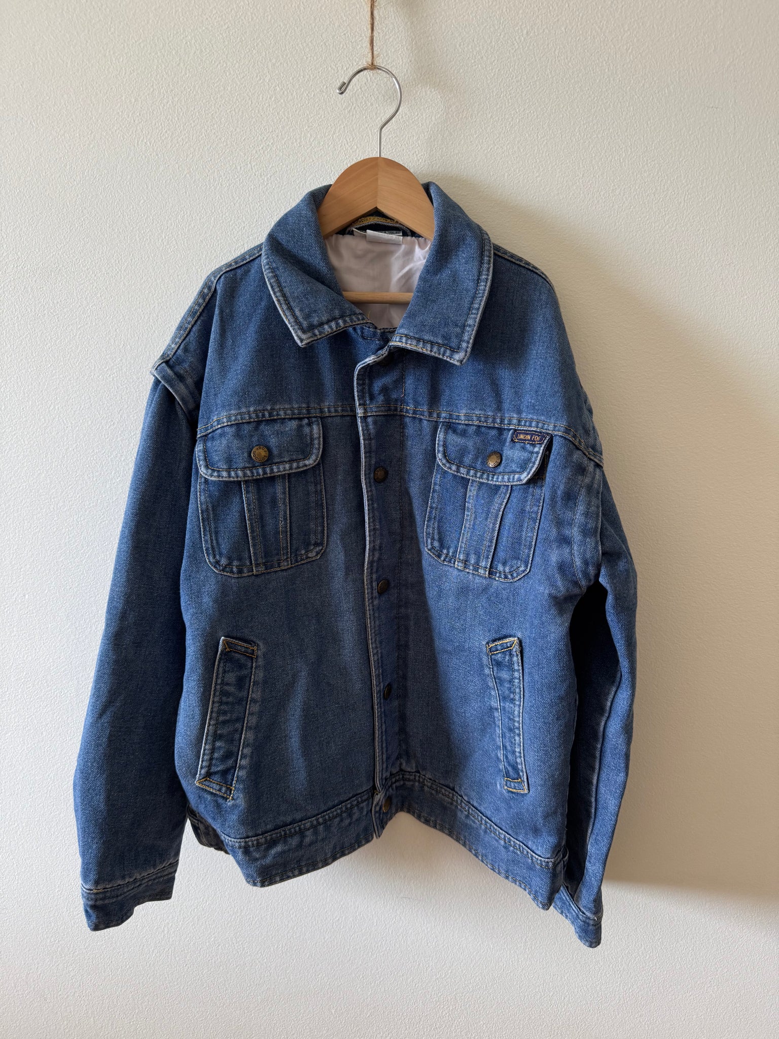 Vintage London Fog Denim Jacket • 10-12 years