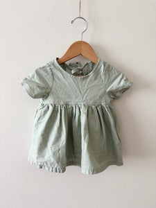 Nest and Nurture Seafoam Green Dress • 6-12 months