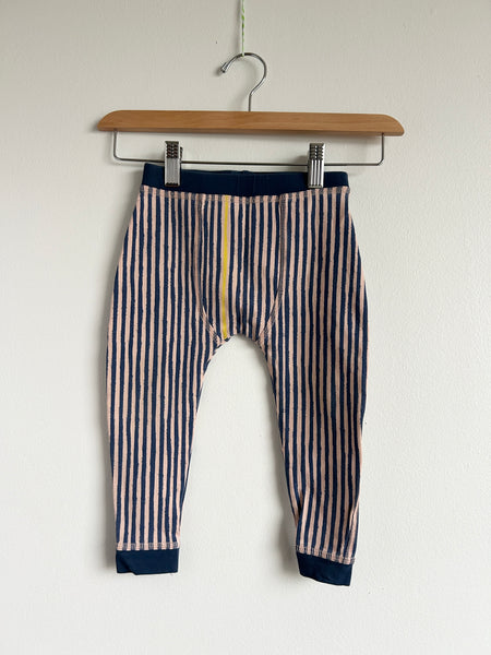 PK Beans Striped Pink and Blue Pants • 18-24 months